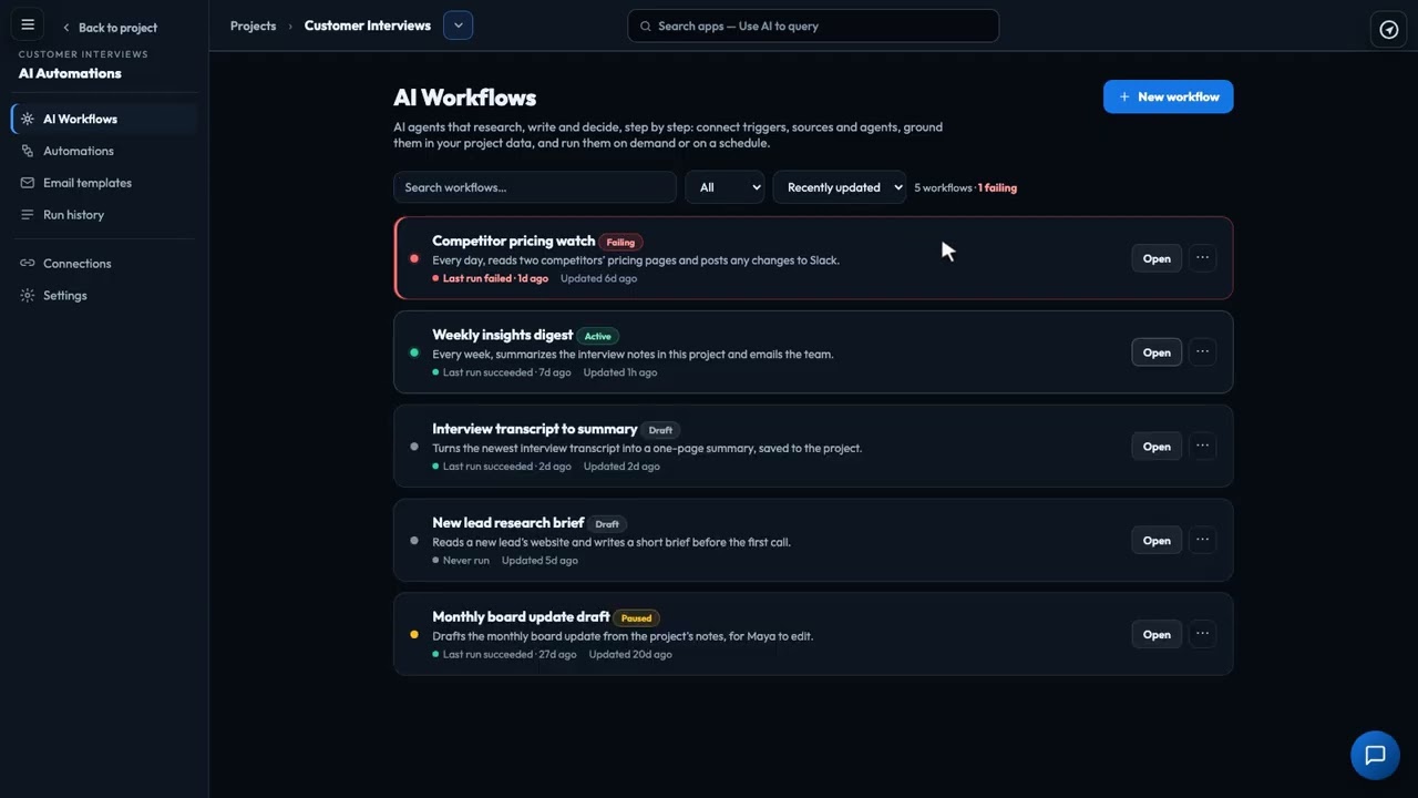 Video thumbnail: AI Workflows
