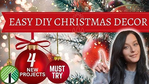 DIY STUNNING CHRISTMAS DECOR | Decoupage | Rub On Transfers | #diy #christmas