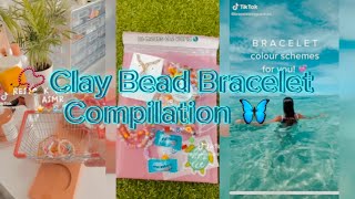 Clay Bead Bracelet Making Small Business TikTok Compilation #1