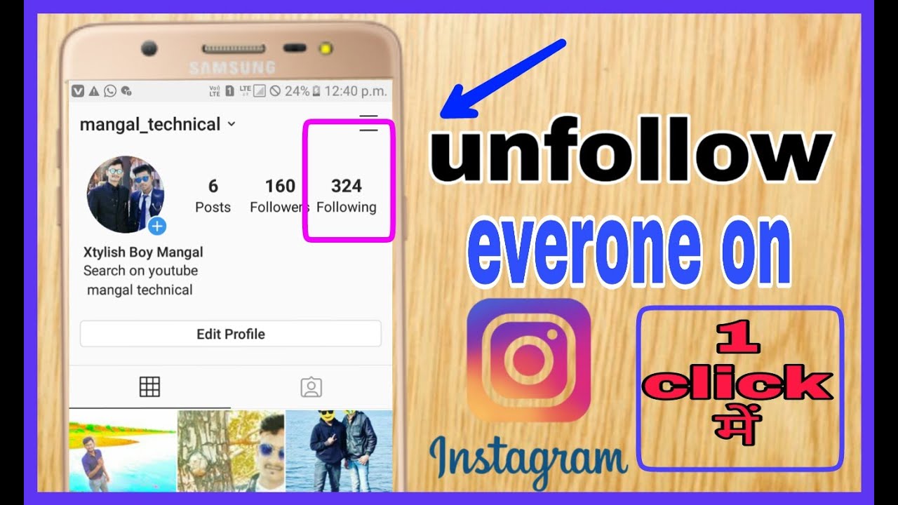 unfollow everyone on Instagram | how to unfollow all following in one