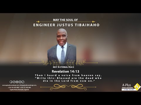 Burial Of The Late Engineer Justus Tibaihaho