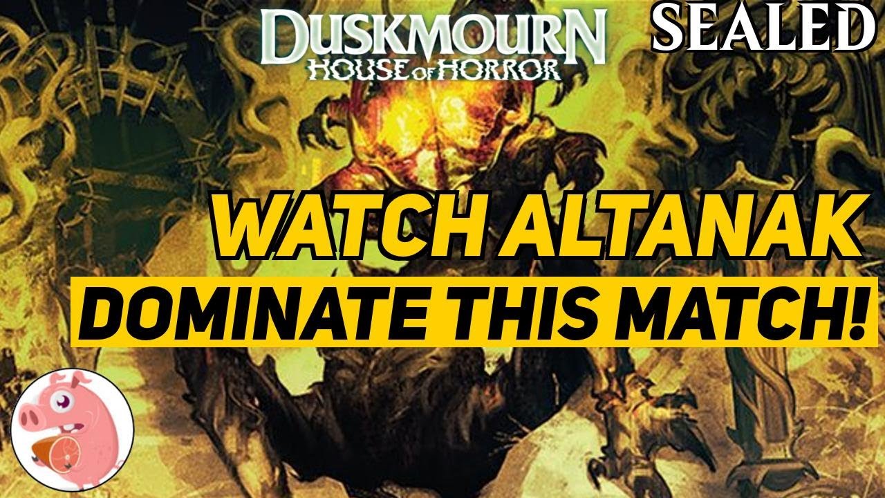 Altanak Watch Altanak Dominate This Match! | Sealed Deck | Duskmourn | MTG ...