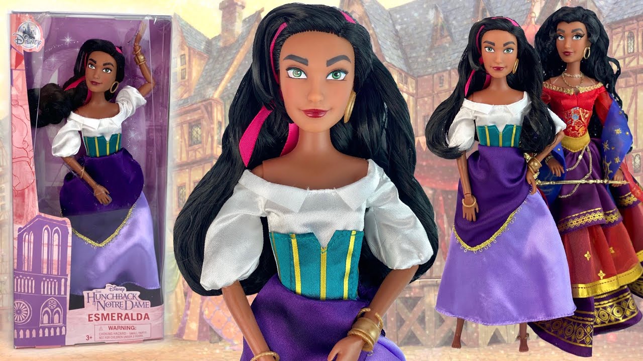 ESMERALDA Classic Doll Review & Comparison “Hunchback of Notre Dame” Disney  Store - YouTube