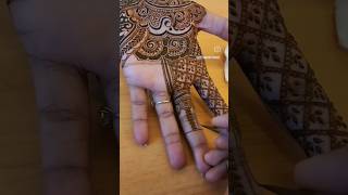 Beautiful henna design | intricate front hand design #mehandi #hennainspo #hennaart #hennapattern