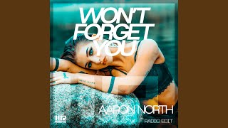Won't Forget You (Radio Edit) - Aaron North