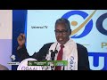 "Anaa kaa xoog badan dan shaqsi ah iyo masoconeyso ayaa la isku haayaa" Musharax Madaxweyne