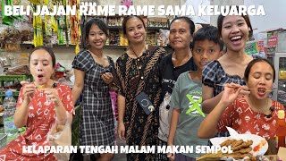 BELI JAJAN DIWARUNG BARENG ORTU DAN ADEKU - ALHAMDULILAH AMELMAU BELIIN JENDELA BUAT RUMAH EMAK ‼️
