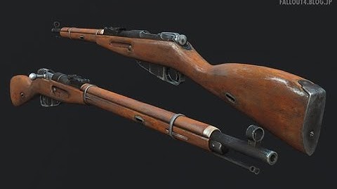 fallout4 MOD Review - Mosin Nagant - Sniper Rifle