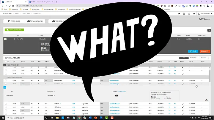 How We Use DAT Power Load Board Profitably In Our Dispatching Business