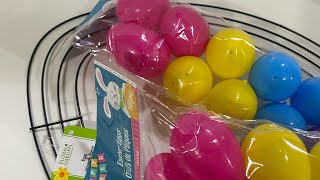 Easter Dollar tree egg wreath