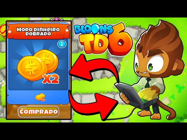 PODER MÁXIMO DO MACACO HACKER *Dinheiro Infinito* - Bloons TD 6