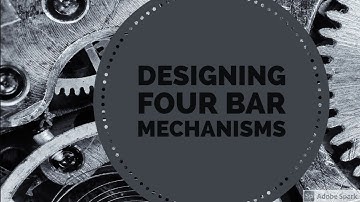 Designing four bar mechanism(by using autocad 🤖)