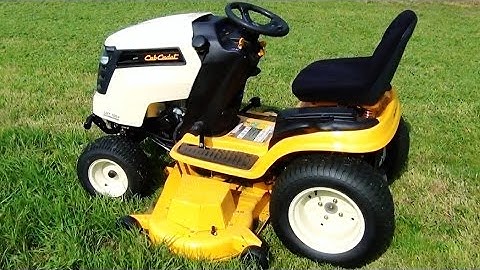 Cub Cadet Riding Lawnmower Review