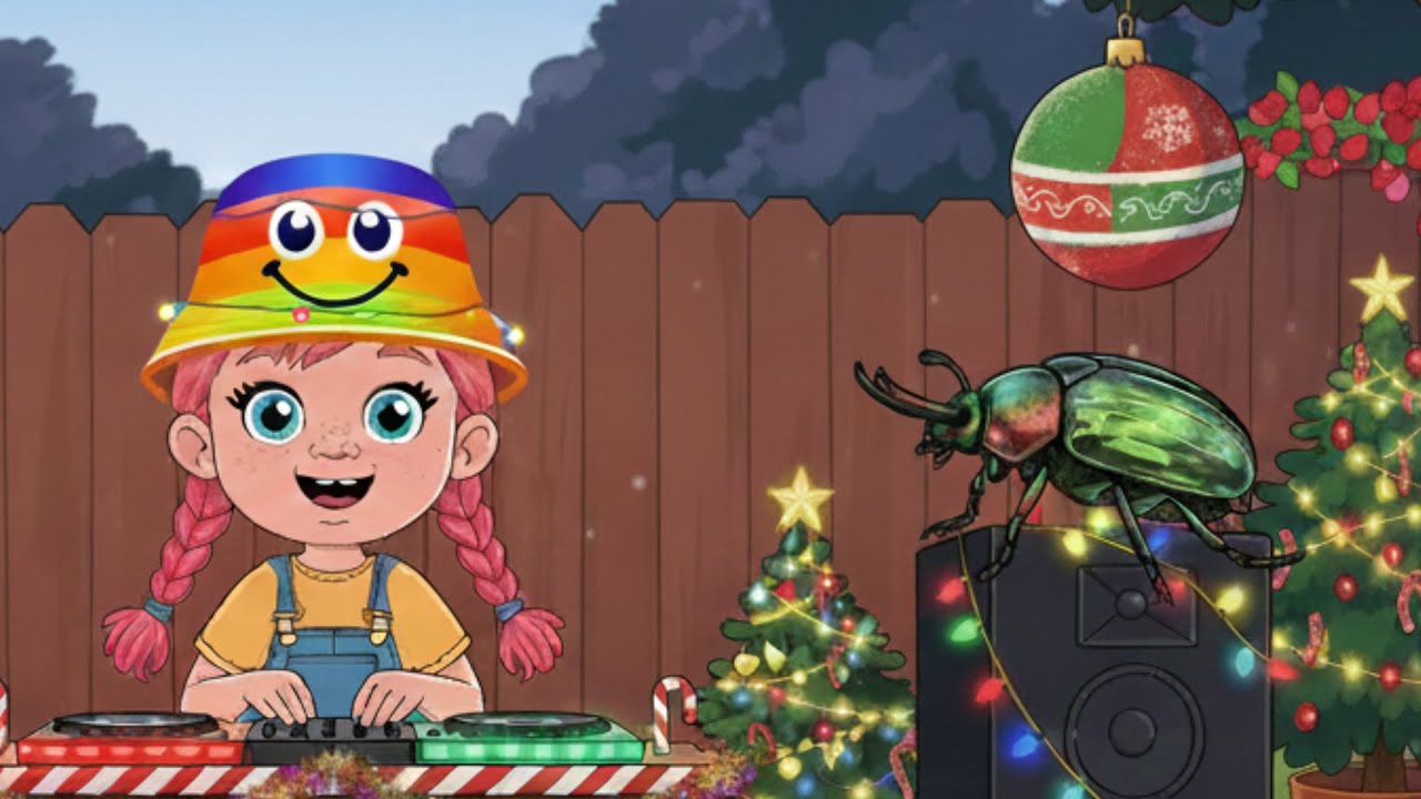 Christmas Beetle Dance for Kids | Fun Christmas Dance Song