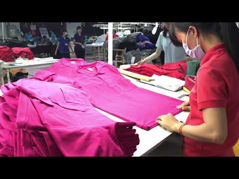Video May cafe- Kiểm tra chất lượng sản phẩm sau ủi - youtube