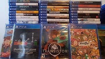 Massive PS4 collection (500+ games!): PART 4