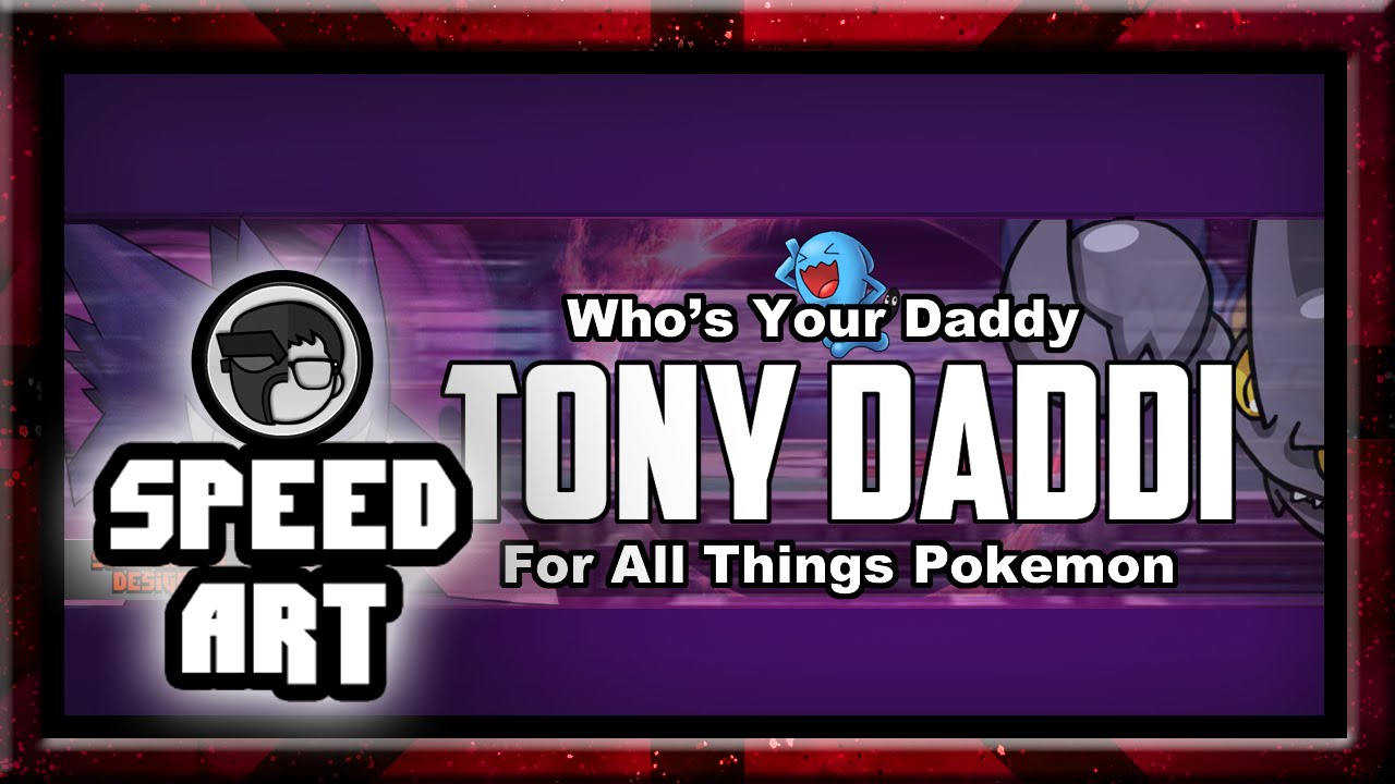 Speed Art - Youtube Banner - Tony Daddi