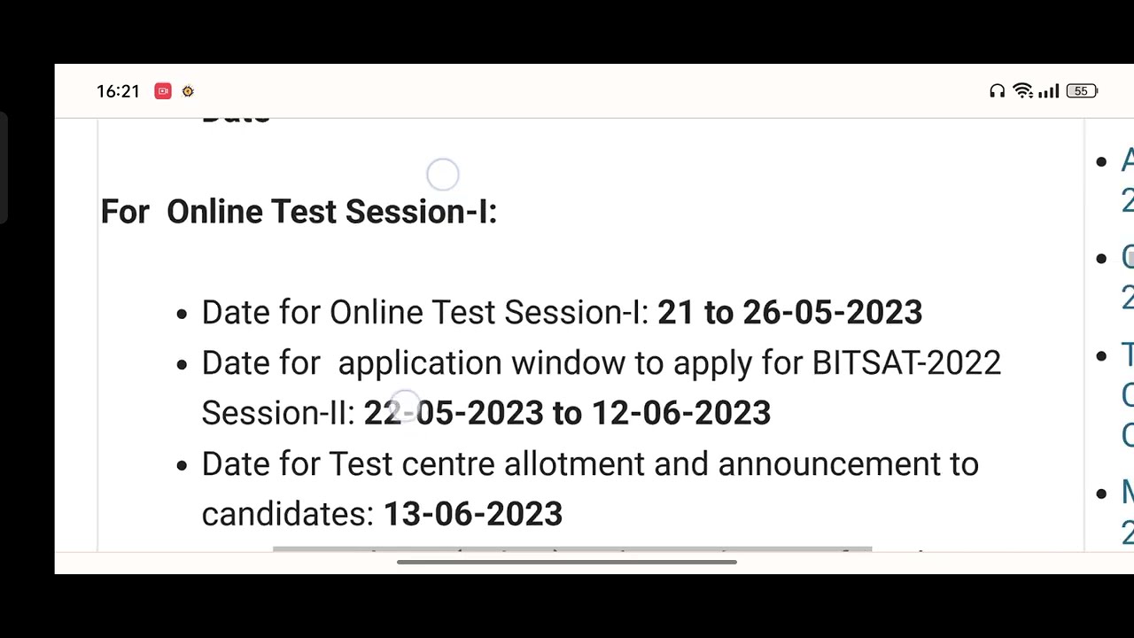 Bitsat 2023 Application Form | BITSAT Admission Open 2023 | Last Date 🔥