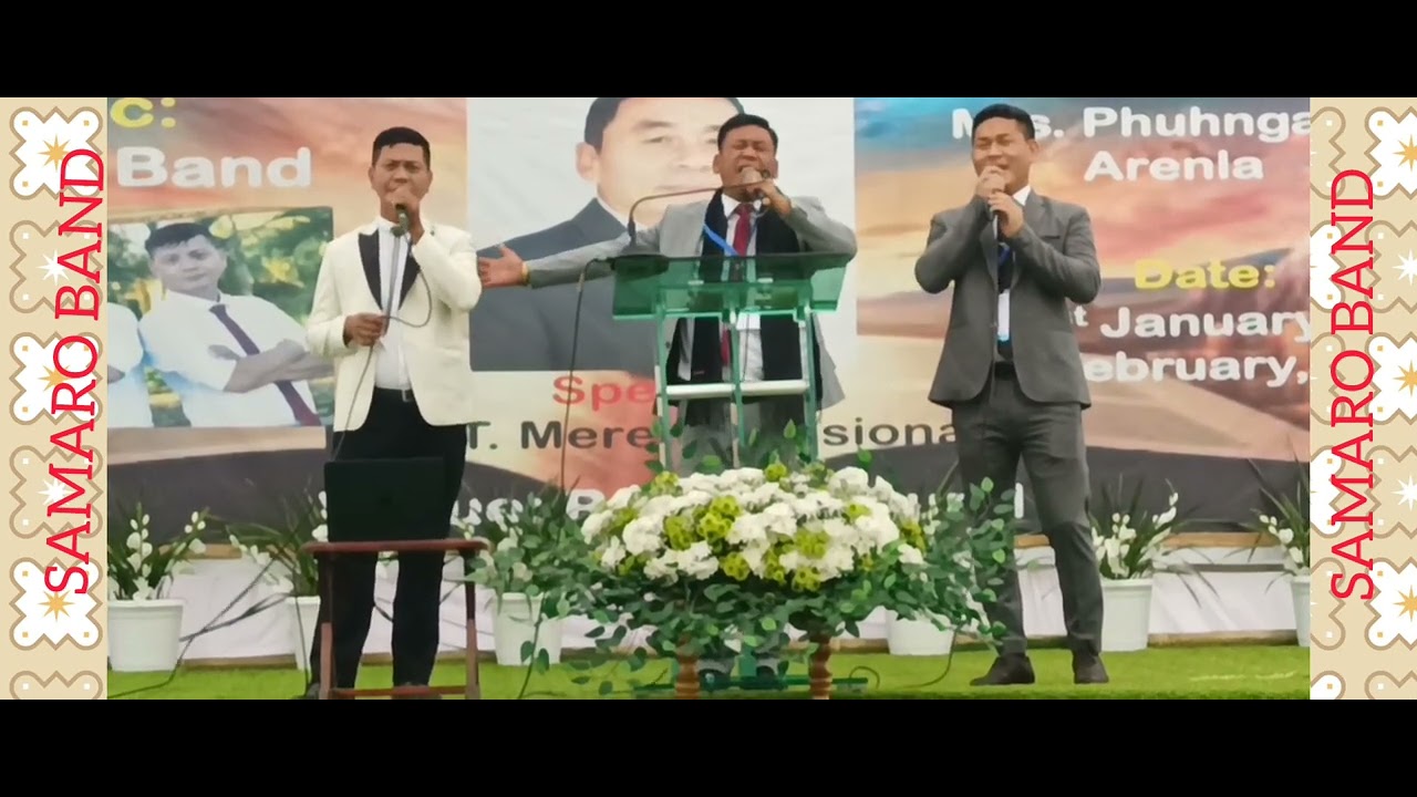 SAMARO BAND Live performance during Revival Service Ao Gospel