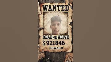 Thumbnail of Wanted poster #montagem tomada song #song #lyrics #krishankant yt studio #krishankant