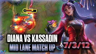 DIANA VS KASSADIN WILD RIFT MATCH UP