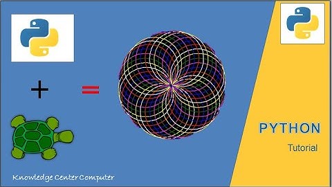 Circle Spirograph Using Python | Circle Spirograph Using Turtle & Python