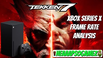 Tekken 7 - Xbox Series X Console Frame Rate Analysis #shorts