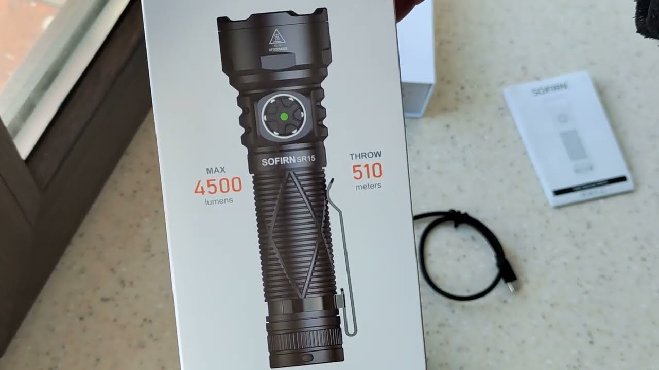 Обзор фонаря Sofirn SR15 — мощный средне/дальнобой с практичным подходом