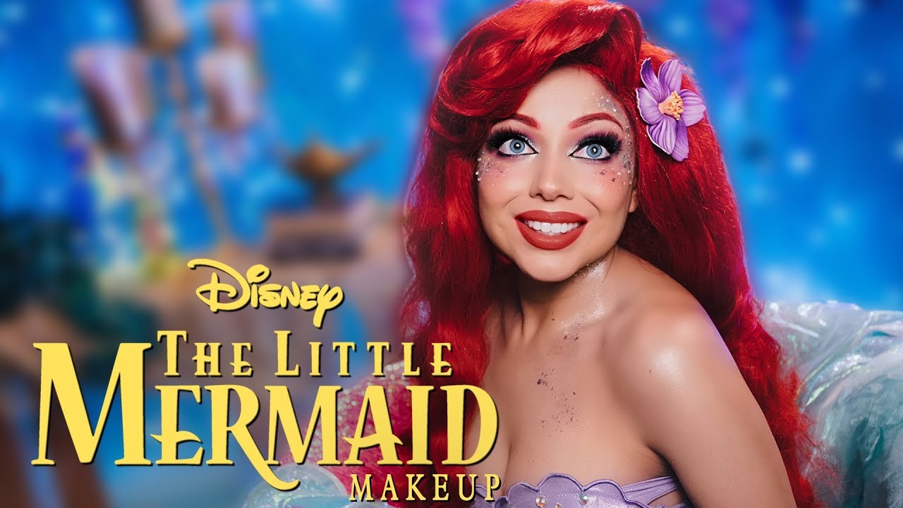 Little Mermaid MAKEUP Tutorial! - YouTube
