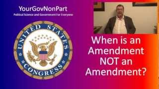 Amendment or Rider