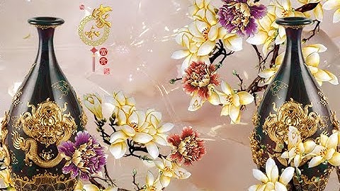 50 Mẫu Tranh 3D Vải Lụa Bình Hoa Phong Thủy Tuyệt Đẹp P1 - Xưởng In Tranh 3D Vải Lụa Sài Gòn