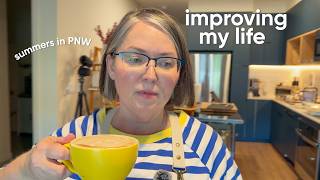 PNW Summer Days ☀️ 🍲 Meal prepping, honest reflections (finding strength), & mail club