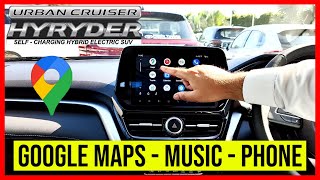 How to use Navigation in Toyota Hyryder by Android Auto / Apple Carplay? How to use maps in Hyryder? screenshot 5