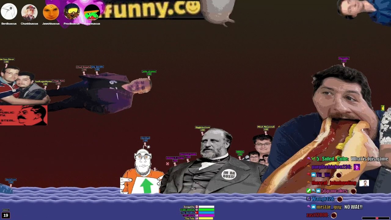 PLAYING WITH MY WORM [Jawsh Worms Armageddon Vod]