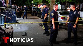 Residentes de Nueva York sufren el aumento de la violencia | Noticias Telemundo screenshot 4