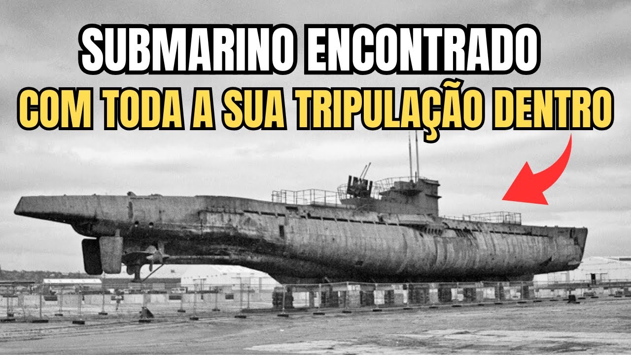 Encontraram o submarino U-455: 60 anos submerso com TODA A SUA TRIPULAÇÃO dentro.