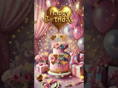 Happy Birthday Song 💛 Special Birthday Wishes Video