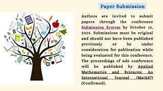 Call For Paper - 7th International Conference on Soft Computing, Control and Mathematics (SCM 2024) screenshot 3