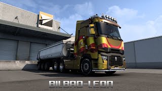 Euro Truck Simulator 2 - Exploring IBERIA with new RENAULT truck - Bilbao-Leon screenshot 2