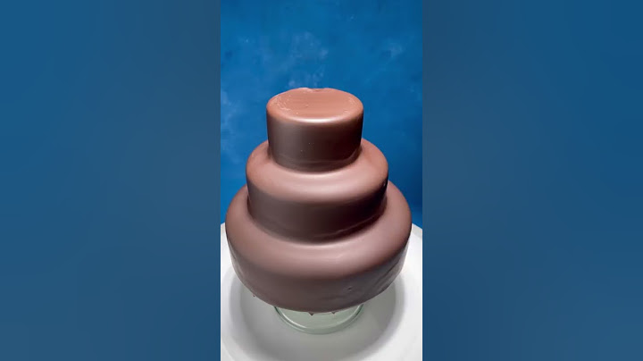 Most Satisfying Mirror Chocolate Pull Me up Glaze Cake Decorating