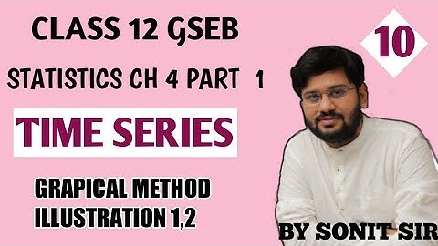 10 | graphical method to find trend merits | limitations of graphical method |chapter 4 time series|