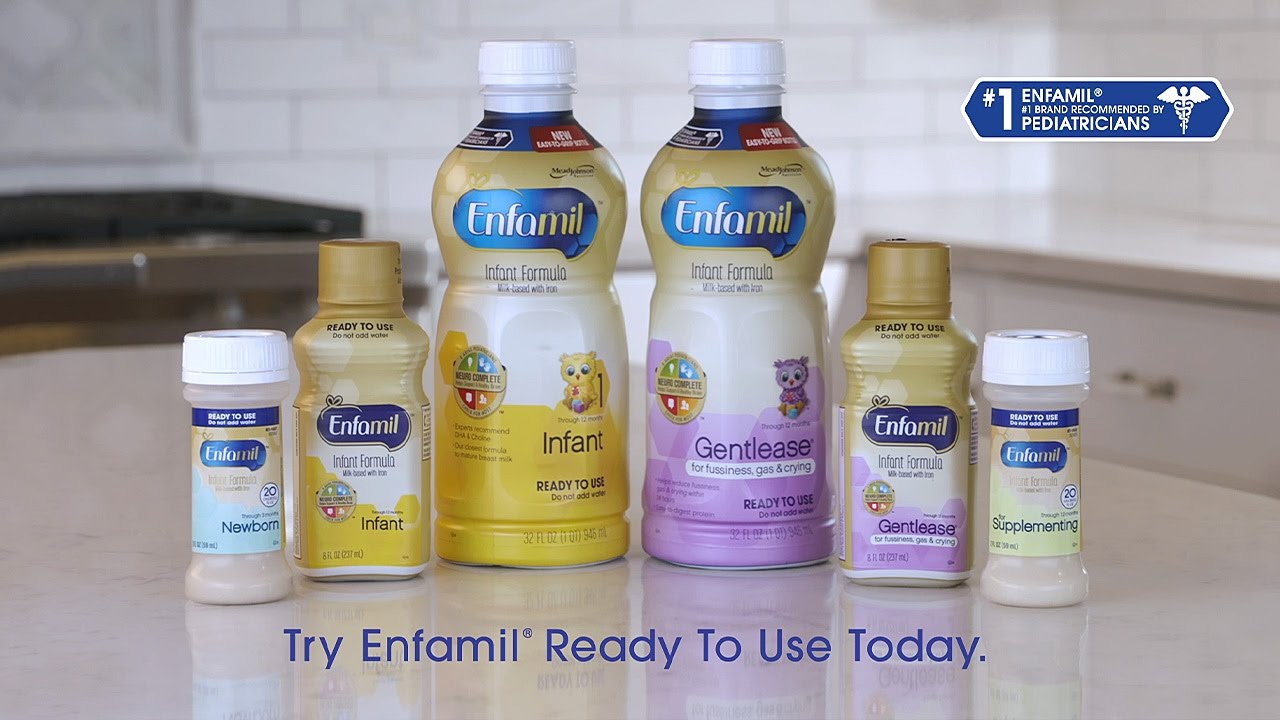enfamil ready to use bottles