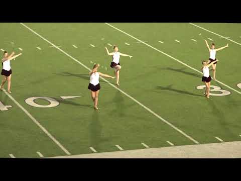 Troup Middle School Cheerleaders & Majorettes Halftime (Quitman, 2019)