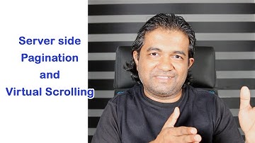 Server side pagination and Virtual scrolling #nest #redis