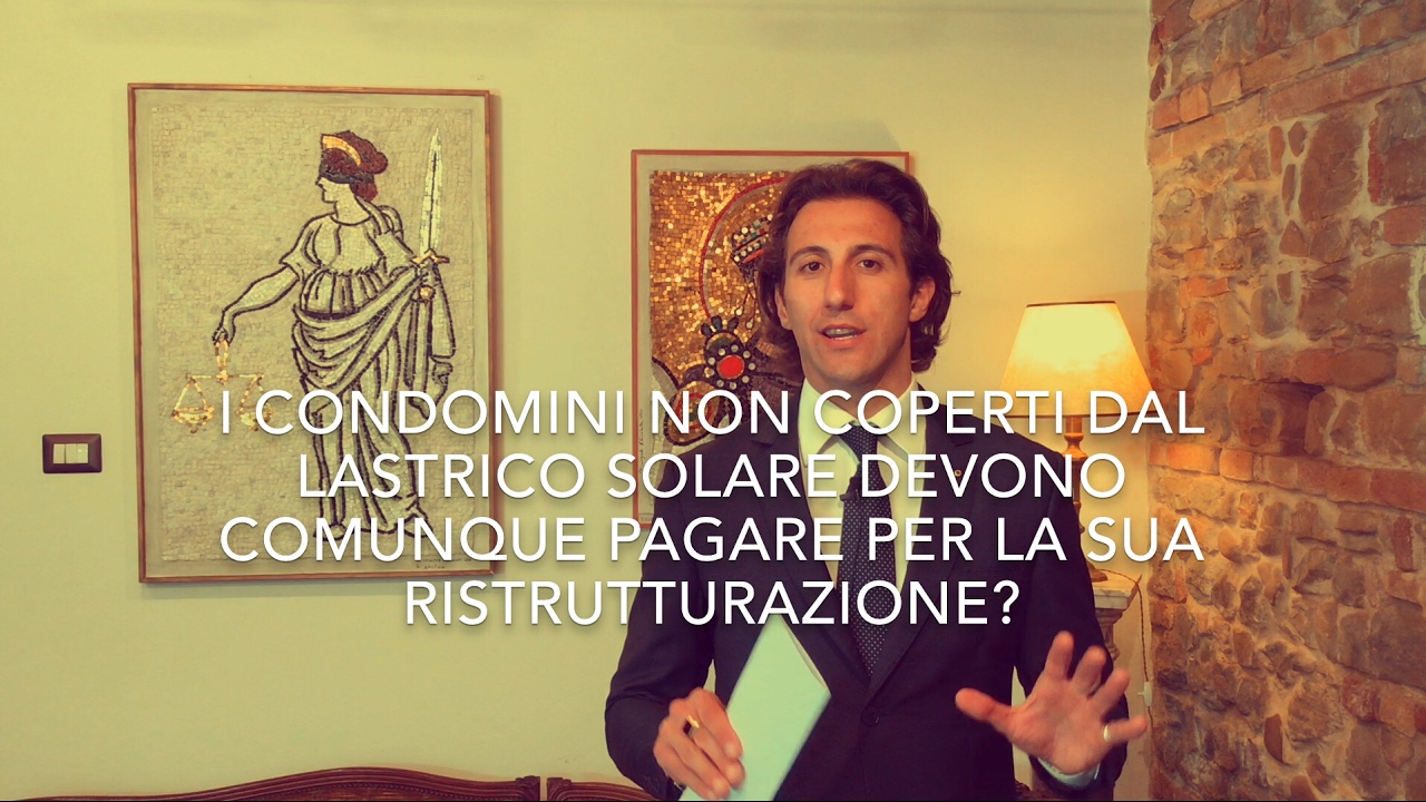 I condomini non coperti dal lastrico solare devono pagare per la sua ristrutturazione?