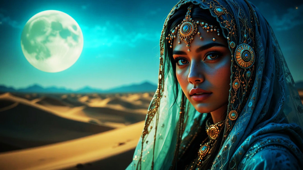 نسمات عربية ليلية | Arabian Night Breeze – Relaxing Cinematic Ambient