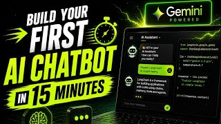 Build Your First AI Chatbot in 15 Minutes | Gemini API + Streamlit (Step-by-Step) How To Use The Gemini Api With Python How To Integrate Gemini Api With Python