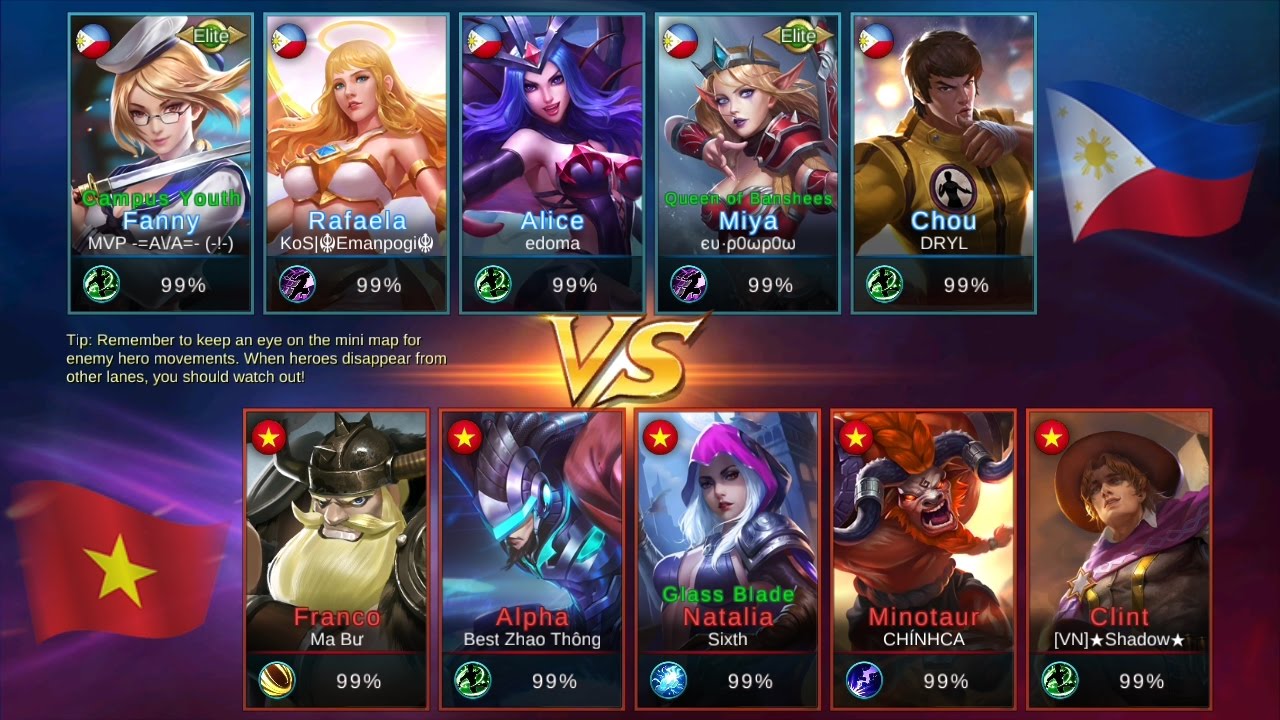 Mobile Legends National Arena Philippines vs Vietnam Mobile Legends National Arena Philippines vs Vietnam