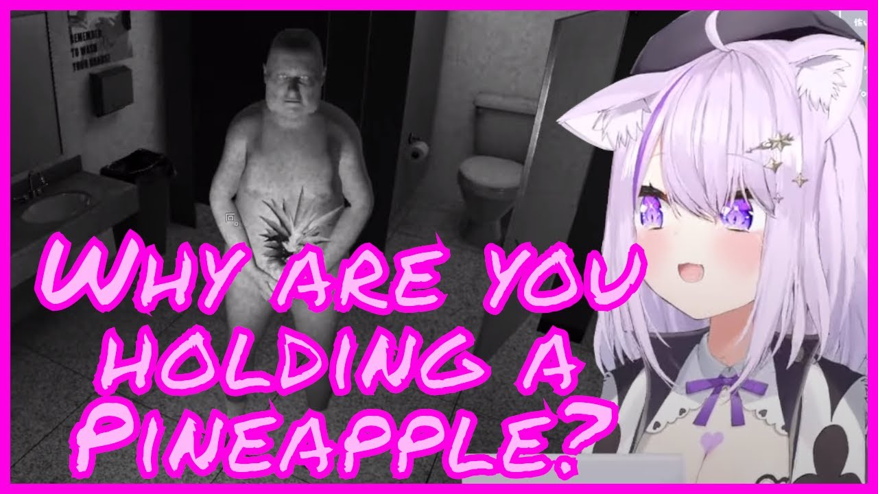 Okayu tries to find the toilet paper Thief at all costs and won't even take Pineapples as bribe