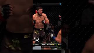 Alexander Volkanovski vs Islam Makhachev (Best moments) #shorts #mma #ufc